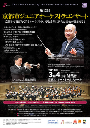 第13回京都市ジュニアオーケストラコンサート