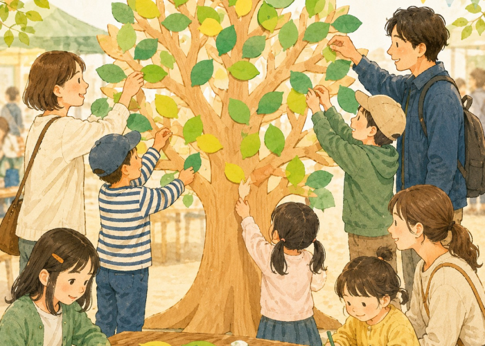 未来の木 メッセージツリー